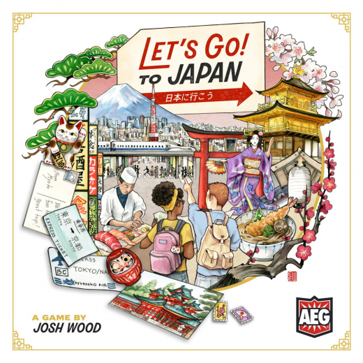 Let's Go! To Japan i gruppen SELSKABSSPIL / Strategispil hos Spelexperten (AEG7116)