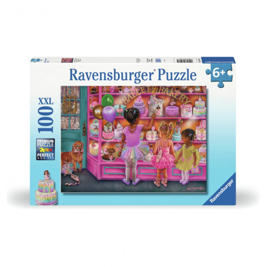 Ravensburger: Ballet Bakery 100 XXL Brikker i gruppen PUSLESPIL / Puslespil til børn hos Spelexperten (10113417)