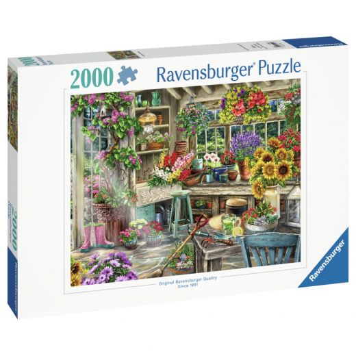 Ravensburger: Gardener's Paradise 2000 Brikker i gruppen PUSLESPIL / 2000 brikker > hos Spelexperten (10213996)