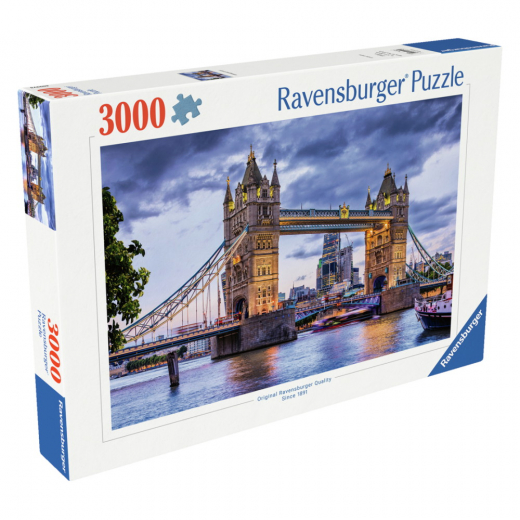 Ravensburger London 3000 Brikker i gruppen PUSLESPIL / 2000 brikker > hos Spelexperten (10216017)