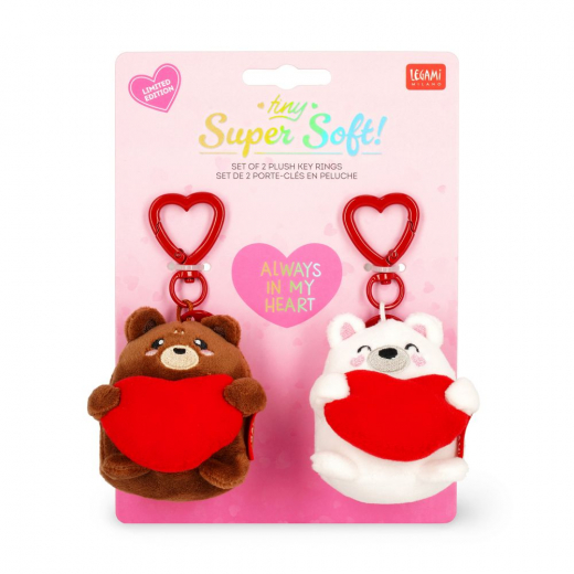 Keyrings with stuffed animals - Love i gruppen LEGETØJ / Sjove gadgets / Sjove gaver hos Spelexperten (103211)