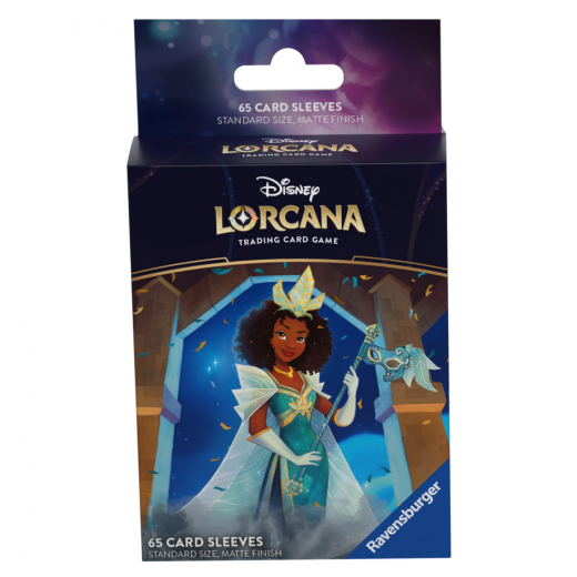 Disney Lorcana TCG: Sleeves 63 x 88 mm - Tiana i gruppen SELSKABSSPIL / Tilbehør / Sleeves hos Spelexperten (11098403)