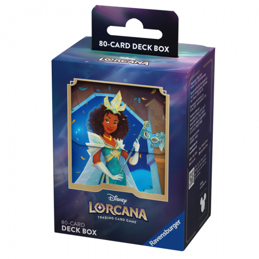 Disney Lorcana TCG: Deck Box - Tiana i gruppen SELSKABSSPIL / Tilbehør / Opbevaring hos Spelexperten (11098406)