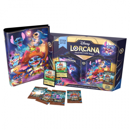 Disney Lorcana TCG: Stitch Collector's Gift Set i gruppen SELSKABSSPIL / Spilserier / Disney Lorcana Trading Card Game hos Spelexperten (11098435)