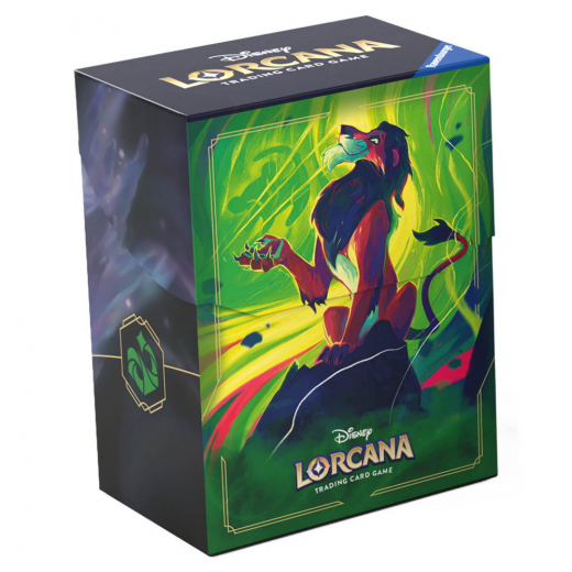 Disney Lorcana TCG: Deck Box - Scar i gruppen SELSKABSSPIL / Spilserier / Disney Lorcana Trading Card Game hos Spelexperten (11098441)