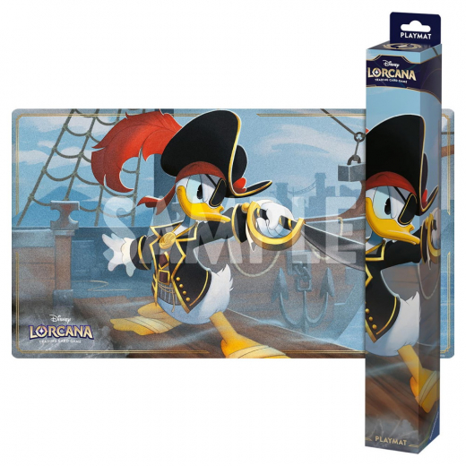 Disney Lorcana TCG: Playmat - Donald Duck i gruppen SELSKABSSPIL / Spilserier / Disney Lorcana Trading Card Game hos Spelexperten (11098443)