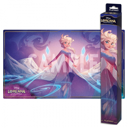 Disney Lorcana TCG: Playmat - Elsa i gruppen SELSKABSSPIL / Spilserier / Disney Lorcana Trading Card Game hos Spelexperten (11098444)