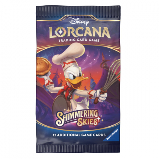 Disney Lorcana TCG: Shimmering Skies - Booster Pack i gruppen SELSKABSSPIL / Kortspil hos Spelexperten (11098455-BOS)