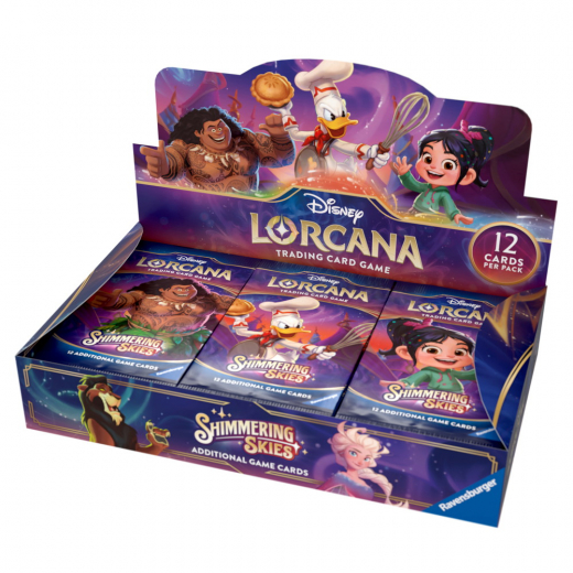 Disney Lorcana TCG: Shimmering Skies - Booster Display i gruppen SELSKABSSPIL / Kortspil hos Spelexperten (11098455-DIS)