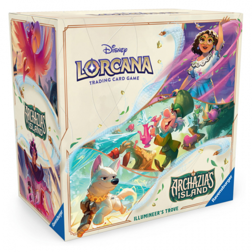 Disney Lorcana TCG: Archazia's Island - Illumineer's Trove i gruppen SELSKABSSPIL / Spilserier / Disney Lorcana Trading Card Game hos Spelexperten (11098509)