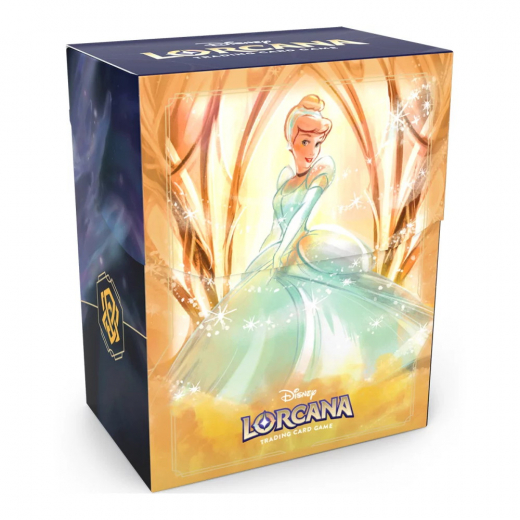 Disney Lorcana TCG: Deck Box - Cinderella i gruppen SELSKABSSPIL / Spilserier / Disney Lorcana Trading Card Game hos Spelexperten (11098533)