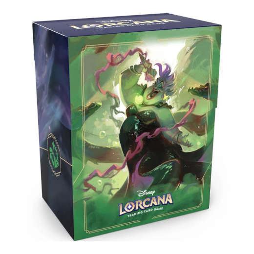 Disney Lorcana TCG: Deck Box - Ursula i gruppen SELSKABSSPIL / Spilserier / Disney Lorcana Trading Card Game hos Spelexperten (11098535)