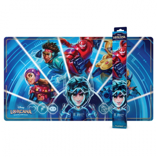 Disney Lorcana TCG: Playmat - Big Hero 6 i gruppen SELSKABSSPIL / Spilserier / Disney Lorcana Trading Card Game hos Spelexperten (11098540)