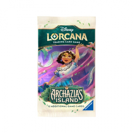 Disney Lorcana TCG: Archazia’s Island - Booster Pack i gruppen SELSKABSSPIL / Spilserier / Disney Lorcana Trading Card Game hos Spelexperten (11098557-BOS)