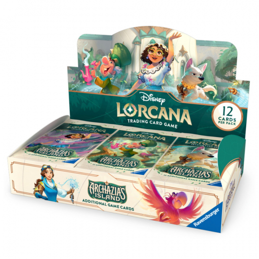 Disney Lorcana TCG: Archazia’s Island - Booster Display i gruppen SELSKABSSPIL / Spilserier / Disney Lorcana Trading Card Game hos Spelexperten (11098557-DIS)