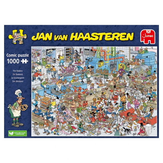 Jan van Haasteren The Bakery 1000 Brikker i gruppen PUSLESPIL / Jan van Haasteren hos Spelexperten (1110100310)