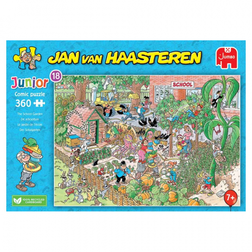 Jan van Haasteren The School Garden 360 Brikker i gruppen PUSLESPIL / < 750 brikker hos Spelexperten (1110100321)