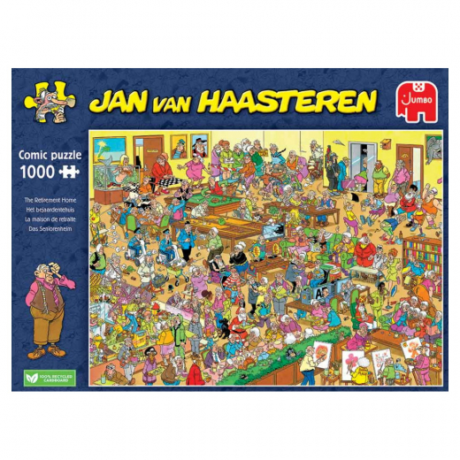 Jan van Haasteren The Retirement Home 1000 Brikker i gruppen PUSLESPIL / 1000 brikker hos Spelexperten (1110100327)