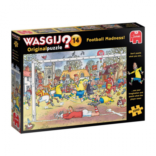 Wasgij? Original #14 - Football Madness! 1000 Brikker i gruppen PUSLESPIL / Wasgij hos Spelexperten (1119801817)