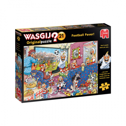 Wasgij? Original #21 - Football Fever! 1000 Brikker i gruppen PUSLESPIL / Wasgij hos Spelexperten (1119801820)