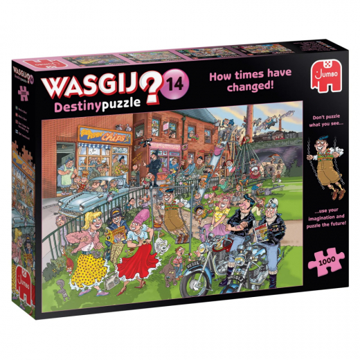 Wasgij? Destiny #14 - How Times Have Changed! 1000 Brikker i gruppen PUSLESPIL / Wasgij hos Spelexperten (1119801822)