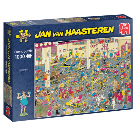 Jan van Haasteren - At the Gym 1000 Brikker i gruppen PUSLESPIL / Jan van Haasteren hos Spelexperten (1119801836)