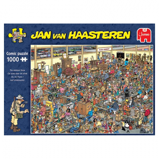 Jan van Haasteren - The Antique Show 1000 Brikker i gruppen PUSLESPIL / Jan van Haasteren hos Spelexperten (1119801839)