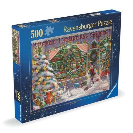 Ravensburger: The Christmas Shop 500 brikker i gruppen PUSLESPIL / < 750 brikker hos Spelexperten (12000215)