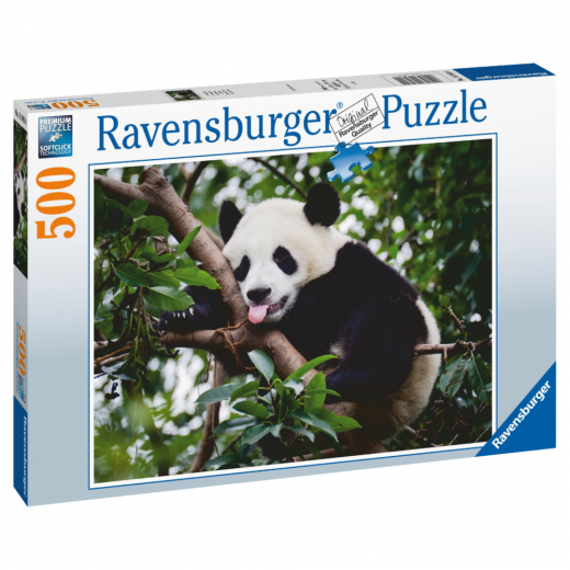 Ravensburger Panda Bear 500 Brikker i gruppen PUSLESPIL / < 750 brikker hos Spelexperten (12000351)