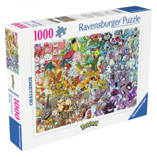 Ravensburger: Pokémon 1000 Brikker i gruppen PUSLESPIL / 1000 brikker hos Spelexperten (12000460)