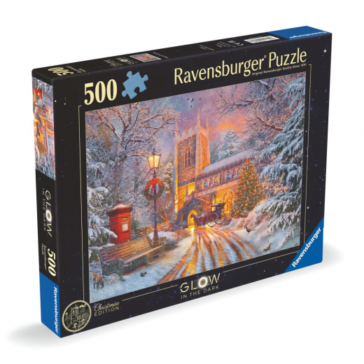 Ravensburger: Magisk jul Starline 500 Brikker i gruppen PUSLESPIL / < 750 brikker hos Spelexperten (12000481)