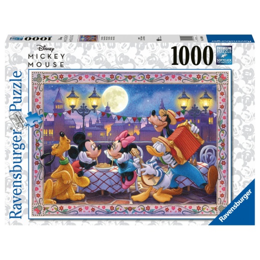 Ravensburger: Mosaic Mickey 1000 Brikker i gruppen PUSLESPIL / 1000 brikker hos Spelexperten (12000496)