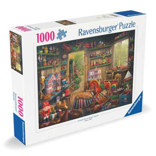 Ravensburger: Nostalgic Toys 1000 brikker i gruppen PUSLESPIL / 1000 brikker hos Spelexperten (12000576)