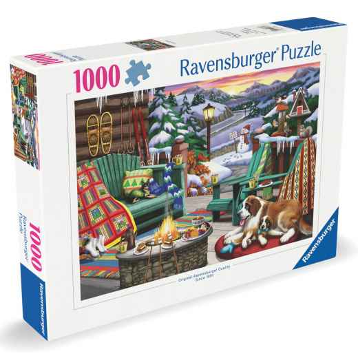 Ravensburger: Aprés All Day 1000 Brikker i gruppen PUSLESPIL / 1000 brikker hos Spelexperten (12000633)