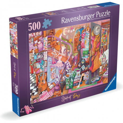 Ravensburger: Student Days 500 Brikker i gruppen PUSLESPIL / < 750 brikker hos Spelexperten (12000679)