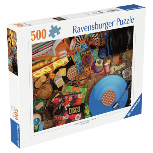 Ravensburger: Hello Vinyl 500 Brikker i gruppen PUSLESPIL / < 750 brikker hos Spelexperten (12000773)