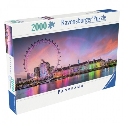 Ravensburger Lovely London 2000 Brikker - Panorama i gruppen PUSLESPIL / 2000 brikker > hos Spelexperten (12000805)