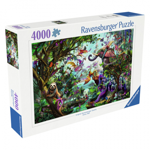 Ravensburger Tropical Dragons 4000 Brikker i gruppen PUSLESPIL / 2000 brikker > hos Spelexperten (12000812)