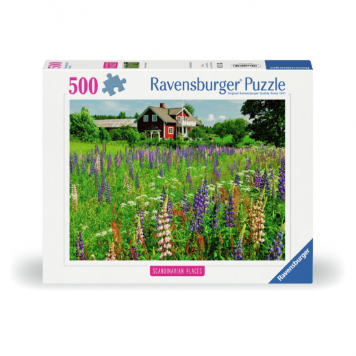 Ravensburger: Farm In Sweden 500 Brikker i gruppen PUSLESPIL / < 750 brikker hos Spelexperten (12000844)