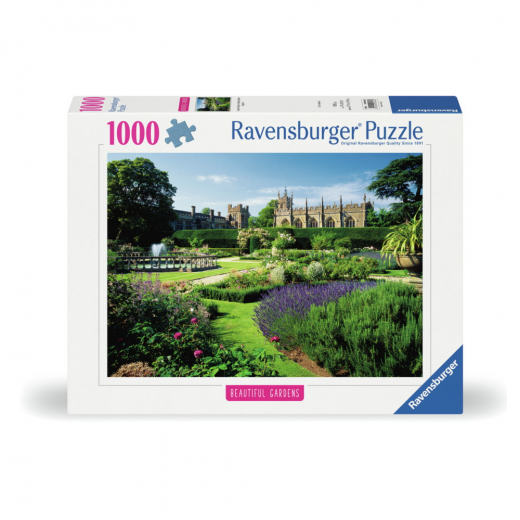 Ravensburger: Queen's Garden Sudeley Castle 1000 Brikker i gruppen PUSLESPIL / 1000 brikker hos Spelexperten (12000848)