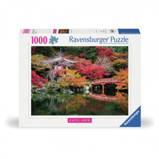 Ravensburger: Daigo-ji, Kyoto Japan 1000 Brikker i gruppen PUSLESPIL / 1000 brikker hos Spelexperten (12000849)