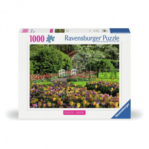 Ravensburger: Keukenhof Gardens 1000 Brikker i gruppen PUSLESPIL / 1000 brikker hos Spelexperten (12000851)