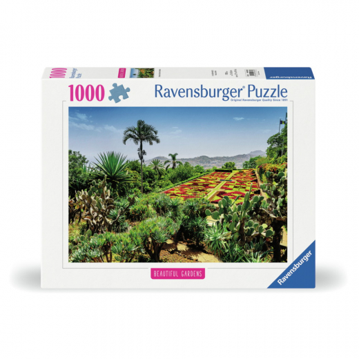 Ravensburger: Botanical Garden Madeira 1000 Brikker i gruppen PUSLESPIL / 1000 brikker hos Spelexperten (12000853)