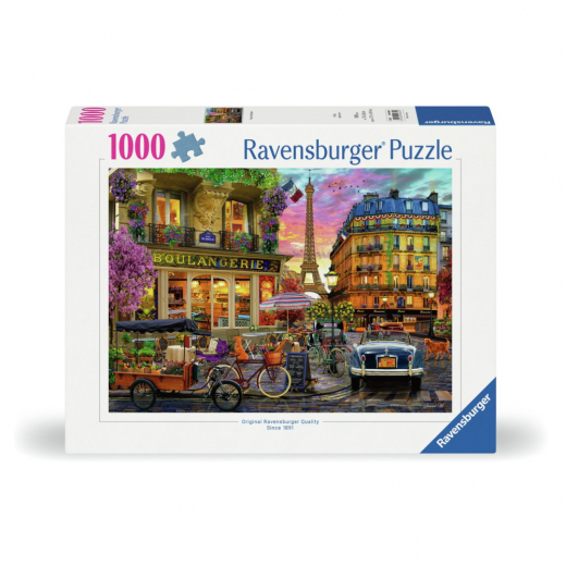 Ravensburger: Paris At Dawn 1000 Brikker i gruppen PUSLESPIL / 1000 brikker hos Spelexperten (12000885)