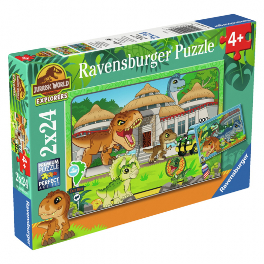 Ravensburger: Livin' the Wild Life! 2x24 Brikker i gruppen PUSLESPIL / Puslespil til børn hos Spelexperten (12001057)