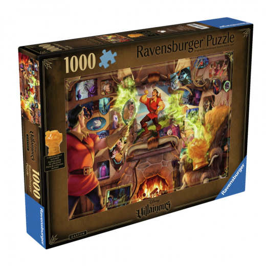 Ravensburger pussel: Villainous - Gaston 1000 Brikker i gruppen PUSLESPIL / 1000 brikker hos Spelexperten (12001125)