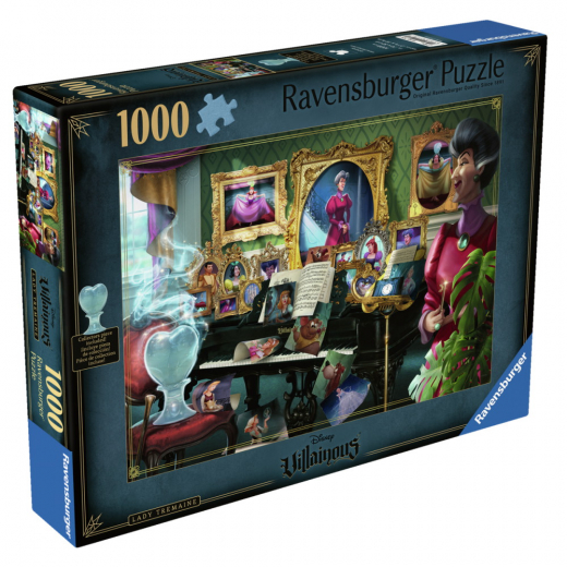 Ravensburger pussel: Villainous - Lady Tremaine 1000 Brikker i gruppen PUSLESPIL / 1000 brikker hos Spelexperten (12001126)