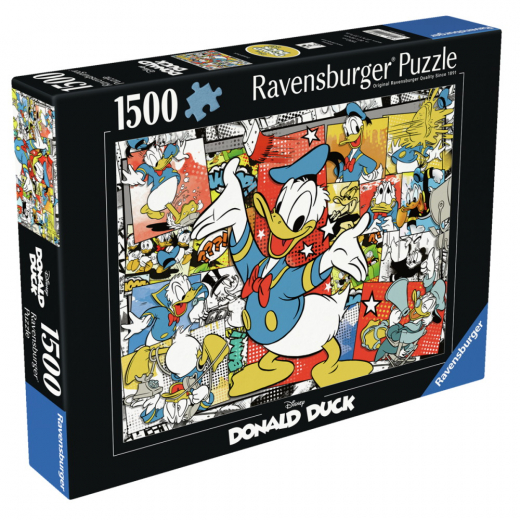 Ravensburger Puslespil: Disney - Donald Duck 1500 brikker i gruppen PUSLESPIL / Disney hos Spelexperten (12001220)