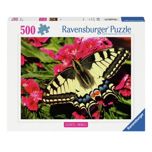 Ravensburger: Butterfly 500 Brikker i gruppen PUSLESPIL / < 750 brikker hos Spelexperten (12001335)