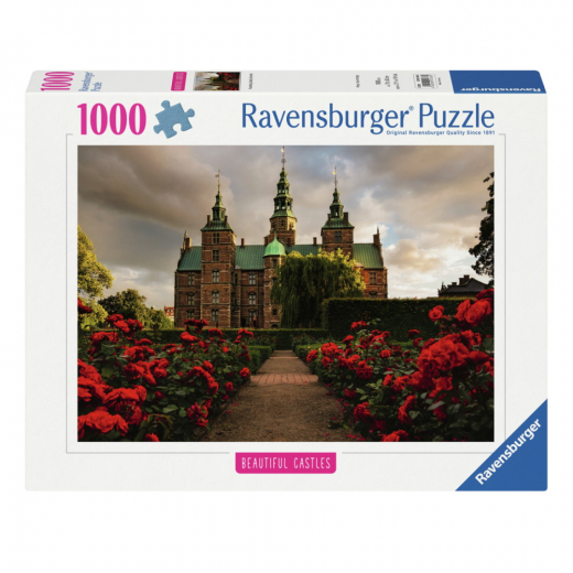 Ravensburger: Rosenborg Castle Denmark 1000 Brikker i gruppen PUSLESPIL / 1000 brikker hos Spelexperten (12001336)